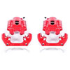 PowerStop s1176 | Power Stop 94-95 BMW 540i Front Red Calipers w/Brackets - Pair; 1994-1995 Alternate Image 2