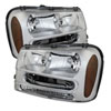 SPYDER 9023545 | Xtune Chevy Trailblazer 02-09 Crystal Headlights Chrome HD-JH-CTB02-AM-C; 2002-2009 Alternate Image 1