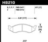 Hawk Performance HB210P.677 | Hawk Super Duty Street Brake Pads Alternate Image 1