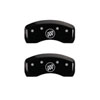 MGP 49004SBSHBK | 4 Caliper Covers Engraved Front Buick Engraved Rear Buick Shield Black finish silver ch; 2012-2013 Alternate Image 2