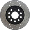 Stoptech 128.33099L | StopTech Volkswagen Tiguan Sport Cryo Cross Drilled Rotor, Rear Left; 2009-2010 Alternate Image 3