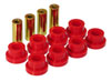 Prothane 8-302 | 88-95 Honda Civic/CRX Rear Lower Control Arm Bushings - Red; 1988-1995 Alternate Image 1