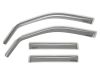 WeatherTech 82778 | 2013+ Acura ILX Front and Rear Side Window Deflectors - Dark Smoke; 2013-2023 Alternate Image 1