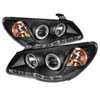 SPYDER 5070241 | Spyder Hyundai Elantra Projector Headlights - LED Halo - DRL - Black - High H1 (Included) - Low H7 (Included) - (PRO-YD-HYELAN07-DRL-BK); 2007-2010 Alternate Image 2