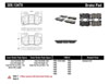 Stoptech 309.13470 | StopTech Sport Brake Pads Infiniti M35h Fr 1/12, Rear; 2012-2013 Alternate Image 1