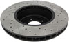 Stoptech 127.34071R | StopTech BMW 645Ci Sport Drilled/Slotted Rotor, Front Right; 2004-2005 Alternate Image 4