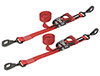 SpeedStrap 152132 | 1 1/2In x 10Ft Ratchet Tie-Down (2 Pack) - Red Alternate Image 1