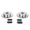 PowerStop k3079 | Power Stop 06-12 Mitsubishi Eclipse Rear Z23 Evolution Sport Brake Kit; 2006-2012 Alternate Image 2