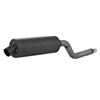 MBRP at-6409sp | 00-10 Yamaha YFM 400 Big Bear 2x4/4x4 (All Models) Slip-On Exhaust System w/Sport Muffler; 2000-2010 Alternate Image 1