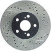 Stoptech 127.44114L | StopTech Pontiac Vibe Sport Drilled/Slotted Rotor, Front Left; 2003-2008 Alternate Image 7