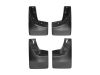 WeatherTech 110035120035 | 14+ Chevrolet Silverado No Drill Mudflaps - Black; 2014-2023 Alternate Image 2