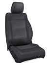 PRP Seats b016-03 | PRP 07-10 Jeep Wrangler JK Front Seat Covers/2 door or 4 door (Pair) - Black/Grey; 2007-2010 Alternate Image 1