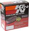 K&N Engineering 601120 | K&N Custom Round Filter 5-1/8in FLG / 9in OD x 4-1/8in HW/VENT Alternate Image 8