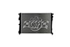 CSF 3810 | 17-19 Chrysler Pacifica 3.6L OEM Plastic Radiator; 2017-2019 Alternate Image 1