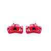 PowerStop s2918 | Power Stop 03-05 Kia Rio Front Red Calipers w/Brackets - Pair; 2003-2005 Alternate Image 2