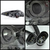 SPYDER 5073327 | Spyder Scion TC Projector Headlights - LED Halo - Smoke - (PRO-YD-TTC08-HL-SM); 2008-2010 Alternate Image 8