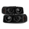 SPYDER 5078704 | Spyder GMC Yukon / Yukon Denali Projector Headlights CCFL Halo - LED - Black Smoke - (PRO-YD-CDE00-CCFL-BSM); 2000-2006 Alternate Image 4