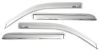 AVS 684634 | 18-22 Chevrolet Equinox Ventvisor Window Deflectors 4pc - Chrome; 2018-2022 Alternate Image 6