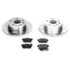 PowerStop k2383 | Power Stop 01-03 Acura CL Rear Z23 Evolution Sport Brake Kit; 2001-2003 Alternate Image 2