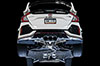 AWE Tuning 301543000 | 2017+ Honda Civic Type R Touring Edition Exhaust w/Front & Mid Pipe - Diamond Blk Tips Alternate Image 7