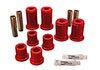 Energy Suspension 3.3147r | 92-94 K-5 Blazer / 92-99 Denali/Suburban/Yukon Red Front Control Arm Bushing Set; 1992-1994 Alternate Image 1