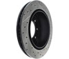 Stoptech 127.66044R | StopTech Chevrolet Suburban 2500 Sport Drilled/Slotted Rotor, Rear Right; 2000-2013 Alternate Image 5