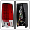 SPYDER 5002150 | Spyder Suburban / Tahoe / Gmc Yukon / Denali Led Tail Lights - Red Clear - (ALT-YD-CSUB07-LED-RC); 2007-2014 Alternate Image 9