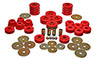 Energy Suspension 3.4105r | 73-95 K5 Blazer Red Body(cab) Mount Set; 1973-1995 Alternate Image 3