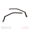 Westin 72-69465 | 2005-2017 Nissan Frontier 2dr Wade In-Channel Wind Deflector 2pc - Smoke; 2005-2017 Alternate Image 1