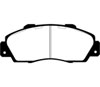 EBC dp6872 | 97-01 Honda CR-V 2.0 Greenstuff Front Brake Pads; 1997-2001 Alternate Image 1