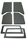 DEI 50286 | 07-18 Jeep Wrangler JK 2-Door Headliner Complete Kit - Gray; 2007-2018 Alternate Image 3