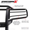 Westin 40-33705 | 14-20 Toyota Tundra Sportsman X Grille Guard - Textured Black; 2014-2020 Alternate Image 7