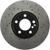 Stoptech 128.34126L | StopTech BMW ActiveHybrid 7 Sport Cryo Cross Drilled Rotor, Front Left; 2013-2015 Alternate Image 3