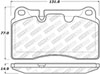 Stoptech 308.11650 | StopTech Street Brake Pads Volkswagen Touareg 330mm Front Disc, Front; 2006-2017 Alternate Image 2