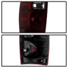 SPYDER 9031854 | Xtune Chevy Avalanche 07-13 OE Style Tail Lights Red Smoked ALT-JH-CAVA07-OE-RSM; 2007-2013 Alternate Image 5