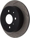 Stoptech 126.40017SR | StopTech Honda CRX Sport Slotted Brake Rotor, Rear Right; 1990-1991 Alternate Image 5