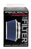 Spectre 8166 | Adjustable Conical Air Filter 2-1/2in. Tall (Fits 3in. / 3-1/2in. / 4in. Tubes) - Blue Alternate Image 6