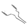 MBRP s7269409 | 05-09 Ford Shelby GT500 / GT Dual Split Rear Street Version 4in Tips T409 Exhaust System; 2005-2009 Alternate Image 3