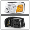 SPYDER 9042669 | xTune 02-09 GMC Envoy OEM Style Headlights - Chrome (HD-JH-GEN02-AM-C); 2002-2009 Alternate Image 3