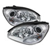 SPYDER 5070036 | Spyder Mercedes Benz S-Class Projector Headlights - Xenon/HID Model Only ( Not Compatible With Halogen Model ) - Chrome - High H7 (Included) - Low D2R (Not Included); 2003-2006 Alternate Image 1