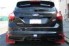 Rally Armor mf27-ur-rd/wh | 13+ Ford Focus ST Red Mud Flap w/ White Logo; 2013-2015 Alternate Image 5