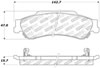 Stoptech 309.07290 | StopTech Sport Brake Pads Chevrolet Blazer, Rear; 1997-2005 Alternate Image 1