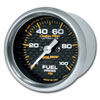 AutoMeter 4763 | Autometer Carbon Fiber 52mm 100 PSI Electronic Fuel Pressure Gauge Alternate Image 1