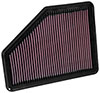 K&N Engineering 335051 | K&N 2016-2017 Chevrolet Volt 1.5L Drop In Air Filter Alternate Image 3