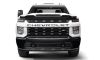 AVS 377187 | 20-22 Chevrolet Silverado 2500 HD Aeroskin Low Profile Hood Shield - Matte Black; 2020-2022 Alternate Image 4