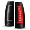 ANZO 311345 | 1999-2000 Cadillac Escalade LED Taillights Black Housing Smoke Lens Pair; 1999-2000 Alternate Image 4