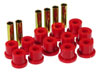 Prothane 7-1002 | 81-87 GM Rear Spring & Shackle Bushings (w/ 1 3/8in Bushings) - Red; 1981-1987 Alternate Image 1