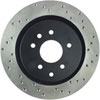 Stoptech 128.42079L | StopTech Nissan 350Z Sport Cross Drilled Brake Rotor, Rear Left; 2003-2008 Alternate Image 6