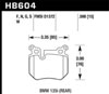 Hawk Performance HB604F.598 | Hawk BMW 135i HPS Street Rear Brake Pads; 2008-2013 Alternate Image 2