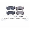 PowerStop 17668 | Power Stop 95-98 Nissan 200SX Front Z17 Evolution Ceramic Brake Pads w/Hardware; 1998-1998 Alternate Image 1